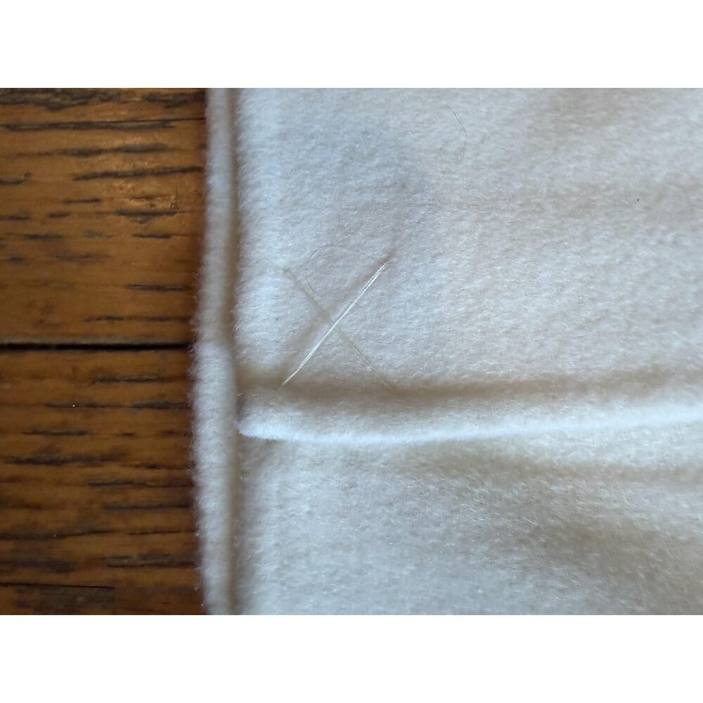 Sandro Womens Wrap Scarf Collar Long Overcoat 42 White - Picture 14 of 15